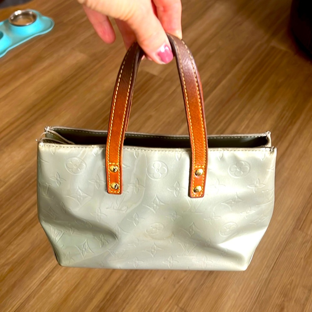 Authentic Louis Vuitton Monogram Vernis Small Tote